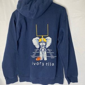 Ivory Ella Hoodie UofM Football